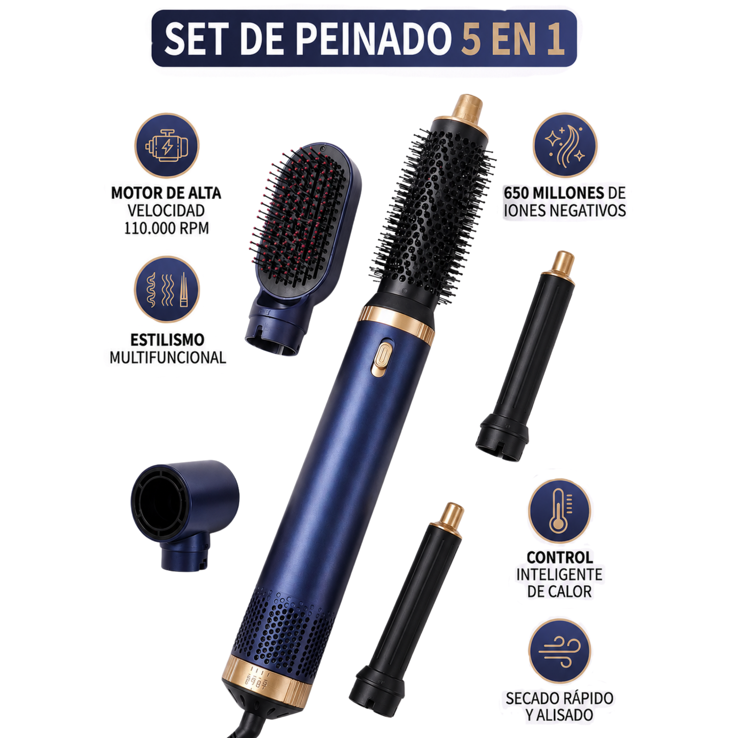 Cepillo 5 en 1